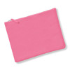 Canvas Accessory Pouch in true-pink