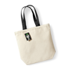 Fairtrade Cotton Camden Shopper in natural-black