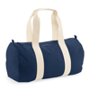 Earthaware Organic Barrel Bag in french-navy