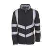 Hi-Vis Kensington Fleece Lined Jacket (Hvw706) in black