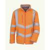 Hi-Vis Kensington Fleece Lined Jacket (Hvw706) in orange
