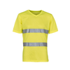 Hi-Vis Top Cool Super Light V-Neck T-Shirt (Hvj910) in yellow