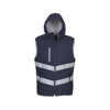 Hi-Vis Kensington Hooded Gilet (Hv007) in navy