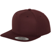 The Classic Snapback (6089M) in maroon