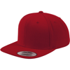 The Classic Snapback (6089M) in red-red