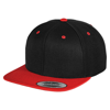 The Classic Snapback 2-Tone  (6089Mt) in black-red