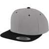 The Classic Snapback 2-Tone  (6089Mt) in heather-black