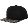 Fashion Print Snapback (6089Designer) in black-cobra