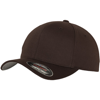 Flexfit Fitted Baseball Cap (6277) in brown