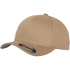 Flexfit Fitted Baseball Cap (6277) in khaki