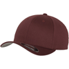 Flexfit Fitted Baseball Cap (6277) in maroon