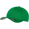 Flexfit Fitted Baseball Cap (6277) in pepper-green