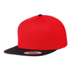 Varsity Snapback (6089M) in red-black