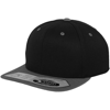 110 Fitted Snapback (110) in black-grey