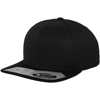 110 Fitted Snapback (110) in black