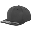 110 Fitted Snapback (110) in dark-grey