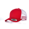 Retro Trucker Cap (6606) in red-white