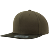 Camo Visor Snapback (6089Cv) in olive-camo