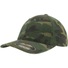 Flexfit Garment Washed Camo (6977Ca) in green-camo