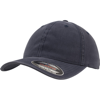 Flexfit Garment Washed Cotton Dad Hat (6997) in navy