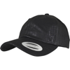 Low Profile Coated Cap in black