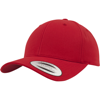 Curved Classic Snapback (7706) in red