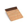 Cork And Imitaion Leather Tablet Pc Pouch in brown
