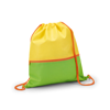 Drawstring Bag With Front Pocket in yellow