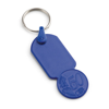 ABS Trolley Coin Keyring V2 in blue