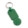 ABS Trolley Coin Keyring V2 in green