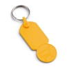 ABS Trolley Coin Keyring V2 in yellow