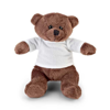 Polyester Plush Toy In TShirt in brown