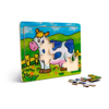 12 Piece Puzzle in cow