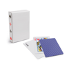Pack Of 54 Cards Laminated Paper In Paper Box in blue