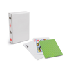 Pack Of 54 Cards Laminated Paper In Paper Box in light-green