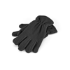 Poar Fleece Gloves in black