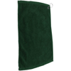 Golf Pro Towel Stitched in green