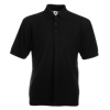 Pique Polo Shirt in black