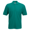 Pique Polo Shirt in emerald