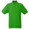 Pique Polo Shirt in kelly-green