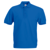Pique Polo Shirt in royal-blue