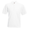 Pique Polo Shirt in white