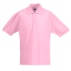 Kids Pique Polo Shirt in light-pink