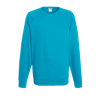 Lightweight Raglan Sweatshirt in azure