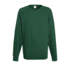 Lightweight Raglan Sweatshirt in bottle-green
