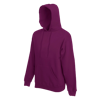 Hooded Sweatshirt in burgundy