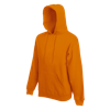 Hooded Sweatshirt in orange