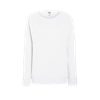 Lady Fit Lightweight Raglan Sweatshirt in white