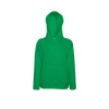 Lady Fit Lightweight Hooded Sweatshirt in kelly-green