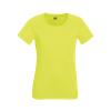 Lady Fit Performance T-Shirt in bright-yellow